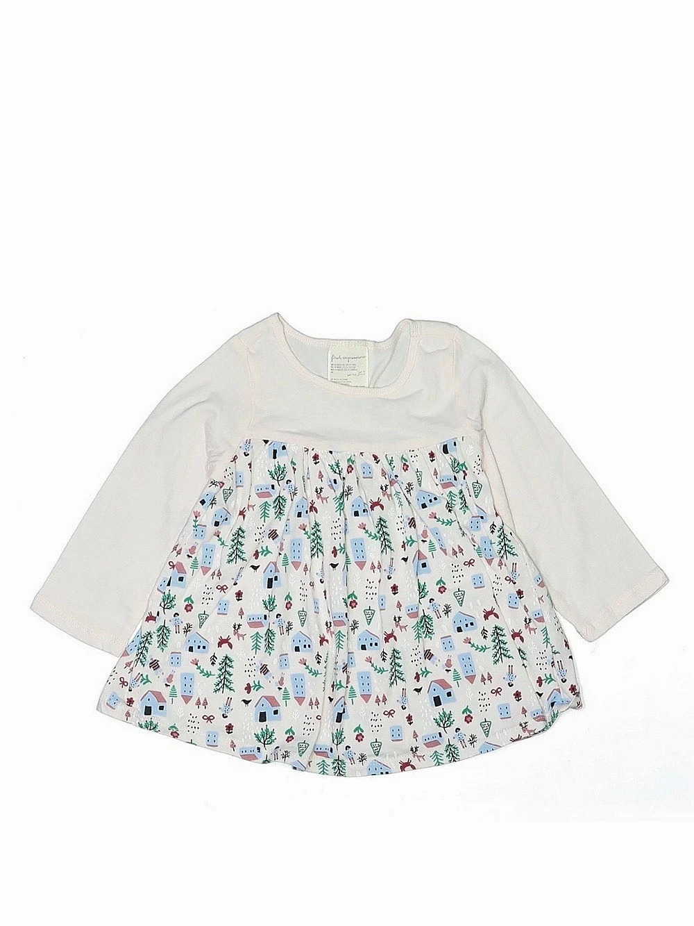 First Impressions Girls 18M Printed Casual Dress